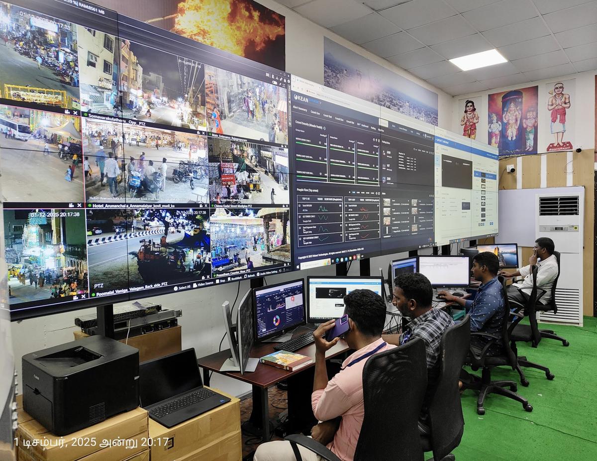 Tamil Nadu Police Deploy AI for Crowd Management at Tiruvannamalai