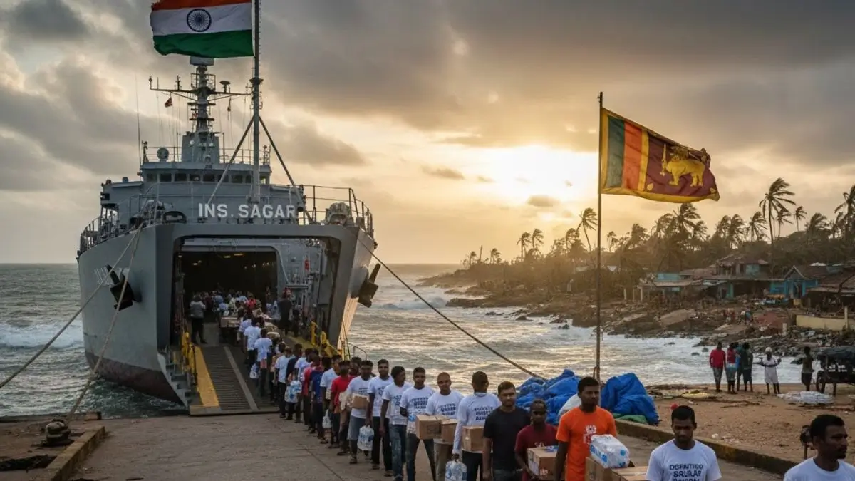India Sends More Relief to Sri Lanka After Cyclone Ditwah